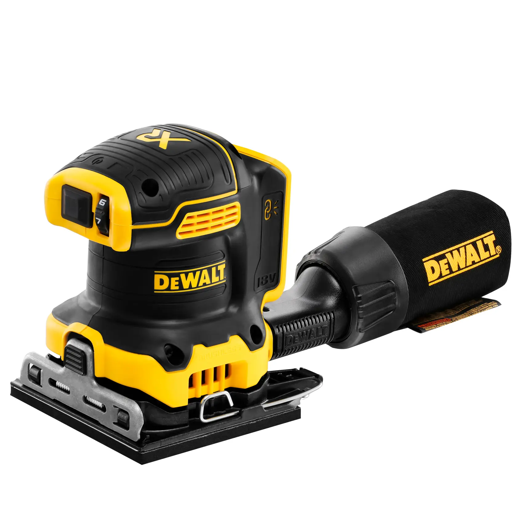 DEWALT® 18V XR® Brushless 1/4 Sheet Sander (Tool Only)