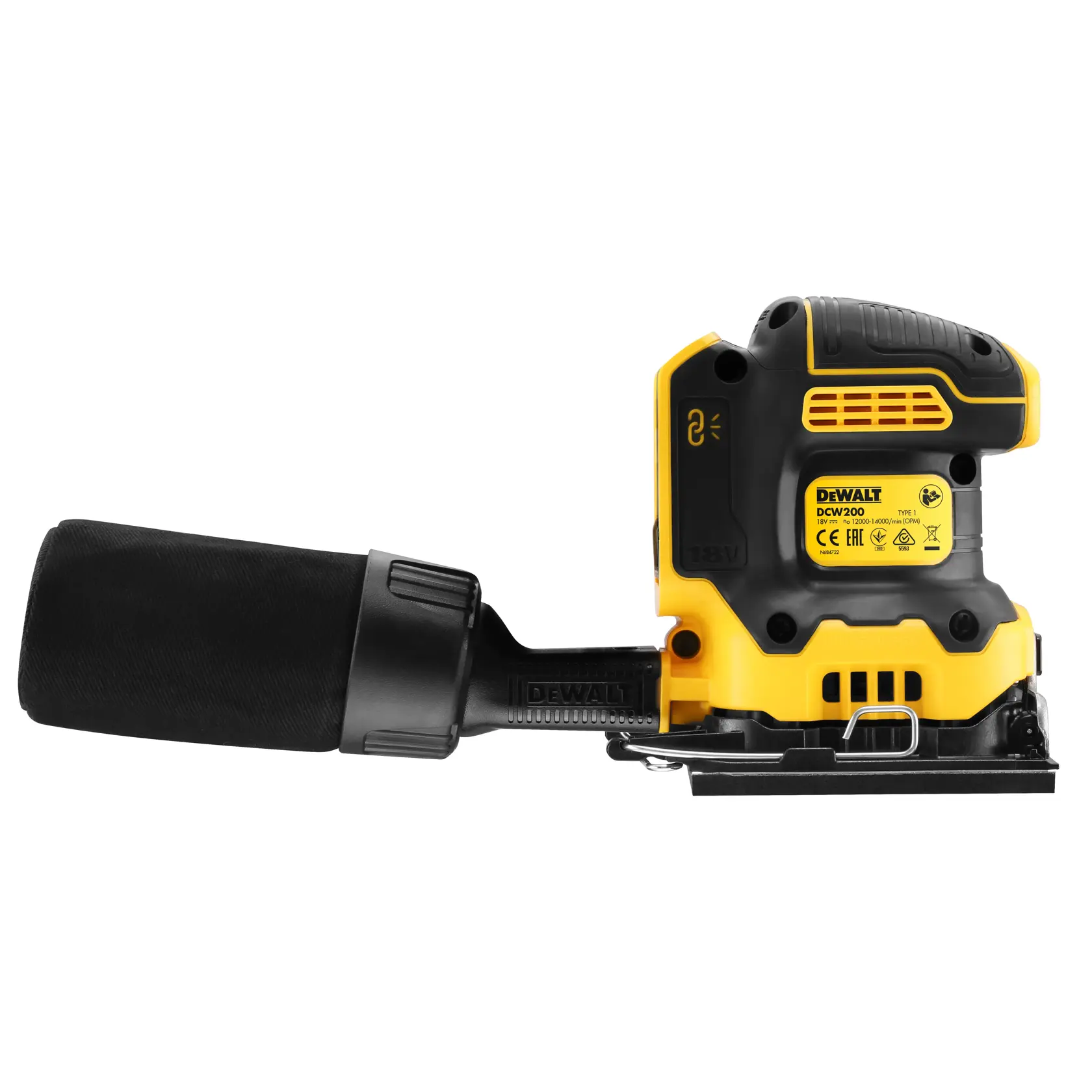 DEWALT® 18V XR® Brushless 1/4 Sheet Sander (Tool Only)