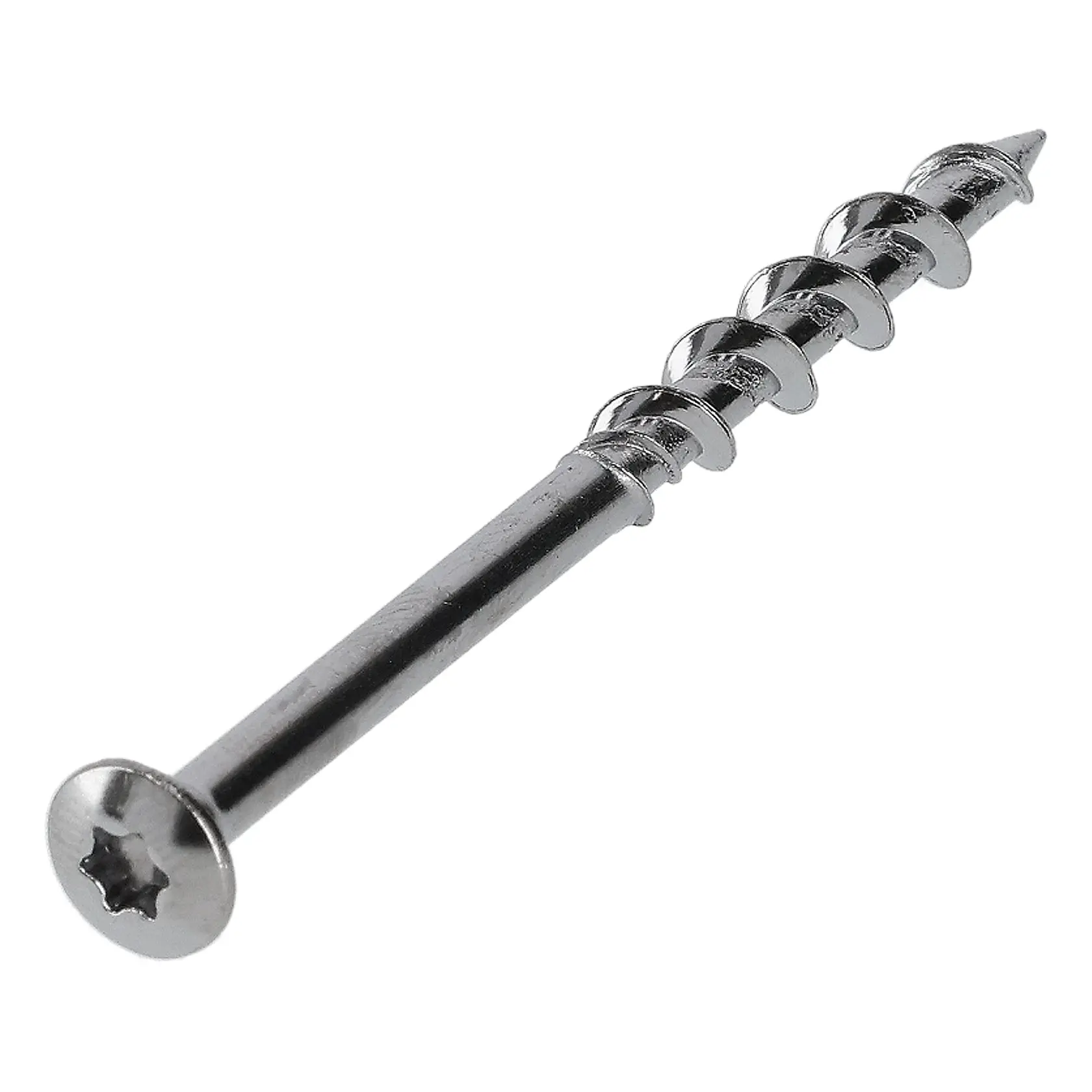 DEWALT® 70mm TORX 25 Chrome Wall Dog Countersink (100 Pk)