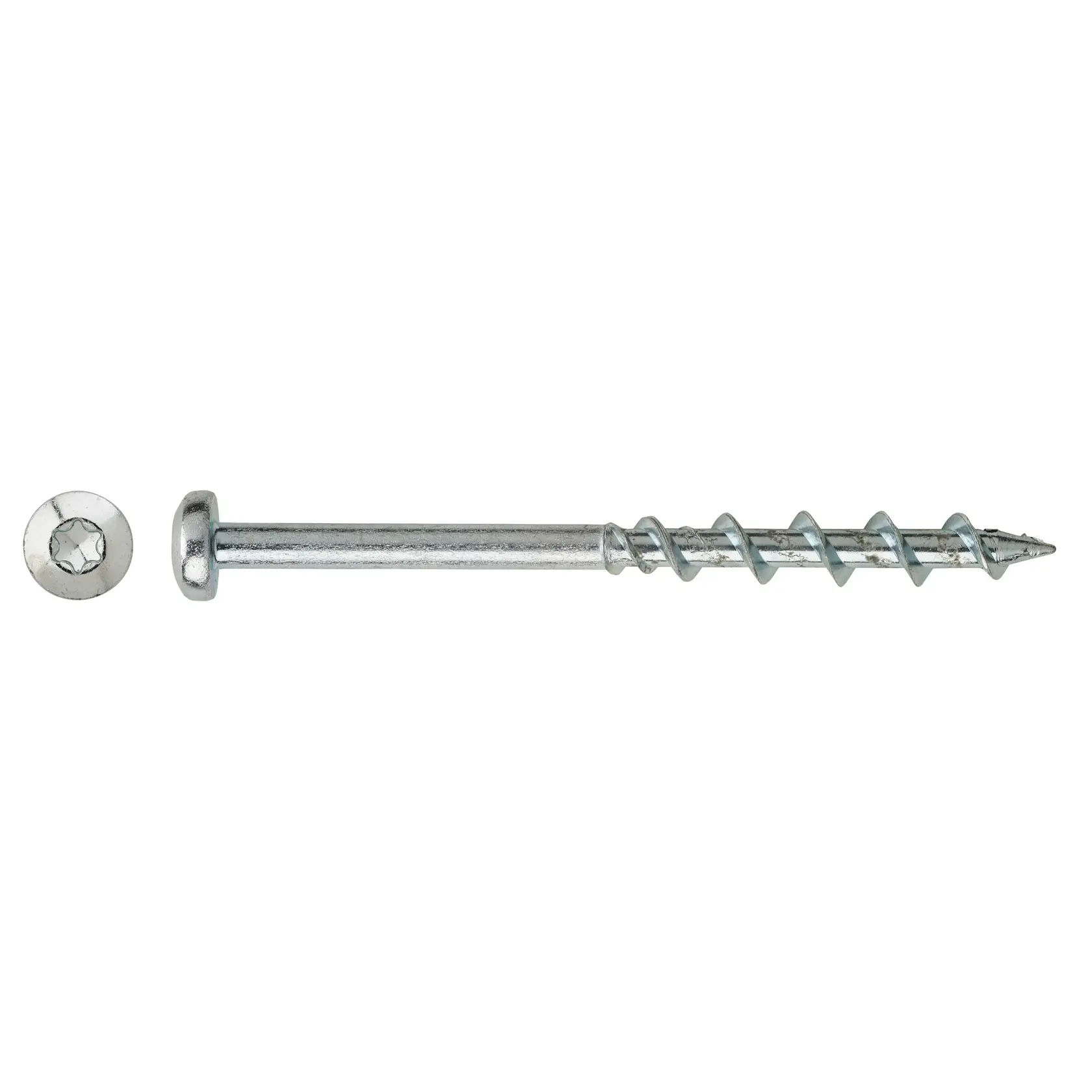 DEWALT® Wall Dog Pan Head 50mm Torx 25 Chrome (100 PK)