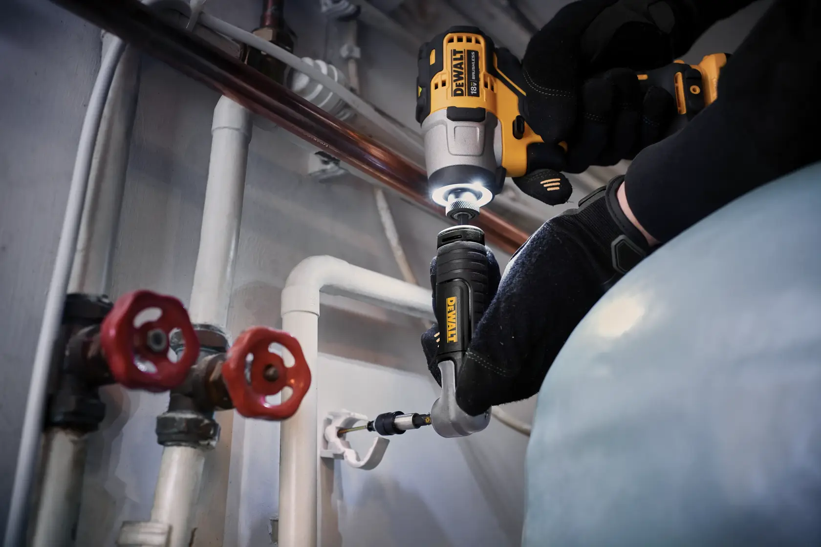DEWALT® Impact Ready Modular Right Angle Attachment