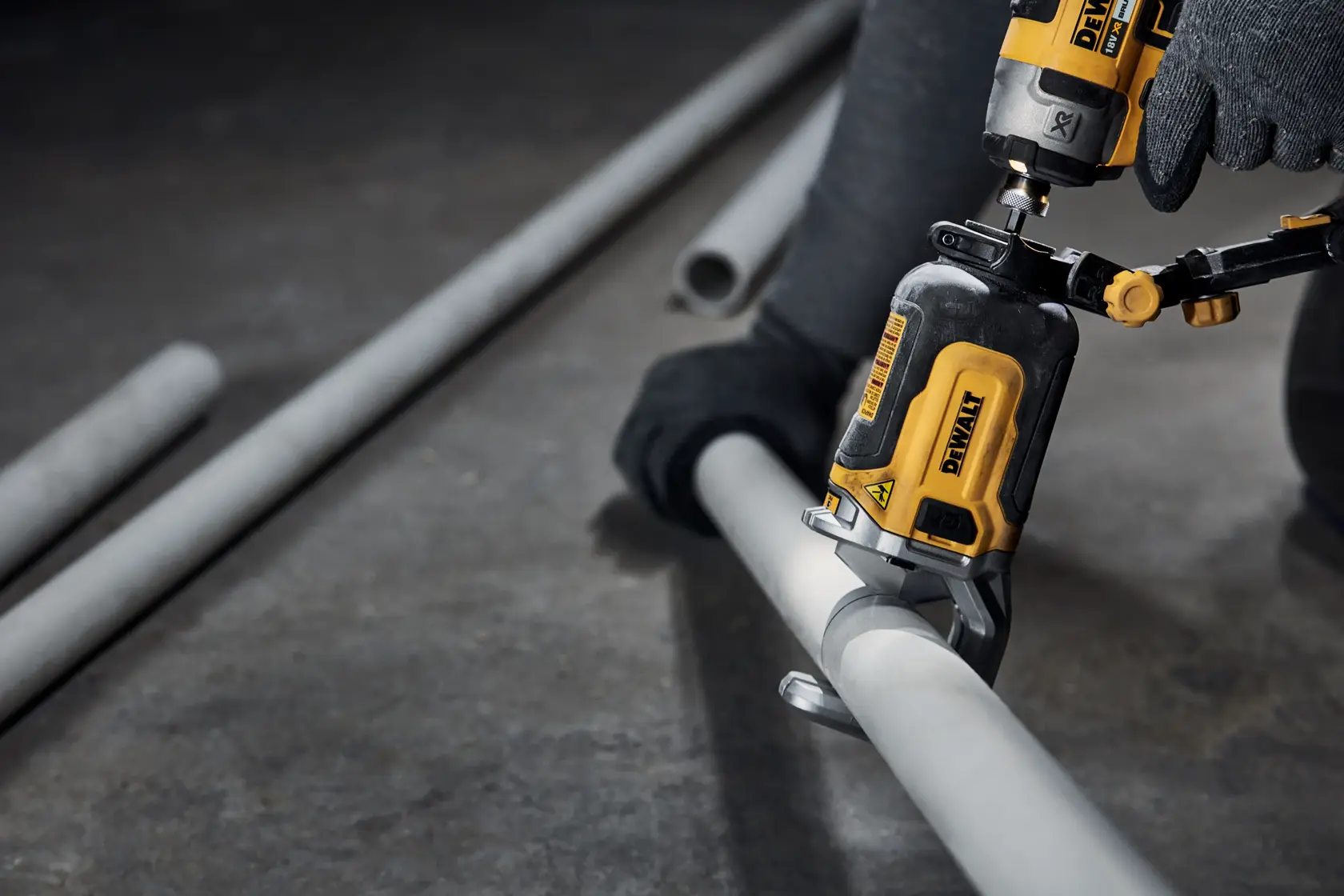 DEWALT® Impact Attachment for PVC/PEX Pipe Cutter