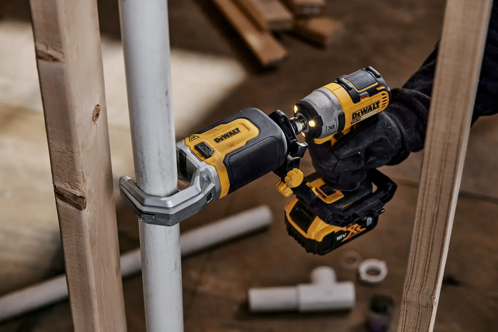 DEWALT® Impact Attachment for PVC/PEX Pipe Cutter