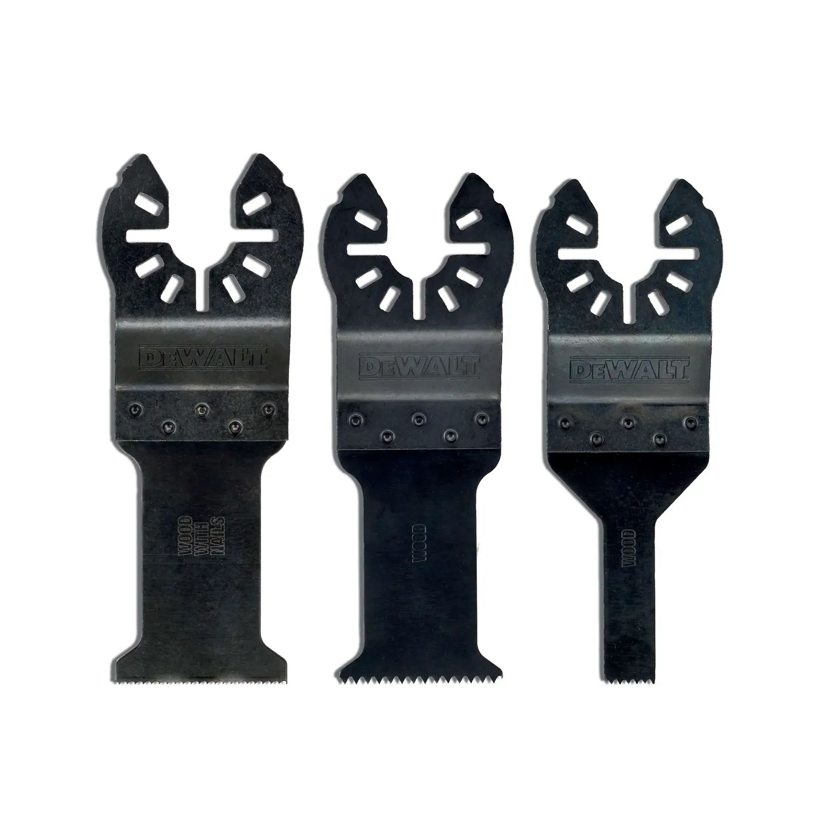 DEWALT® Oscillating Cutting Saw Blade Wood and Nails Set (3 pcs.)