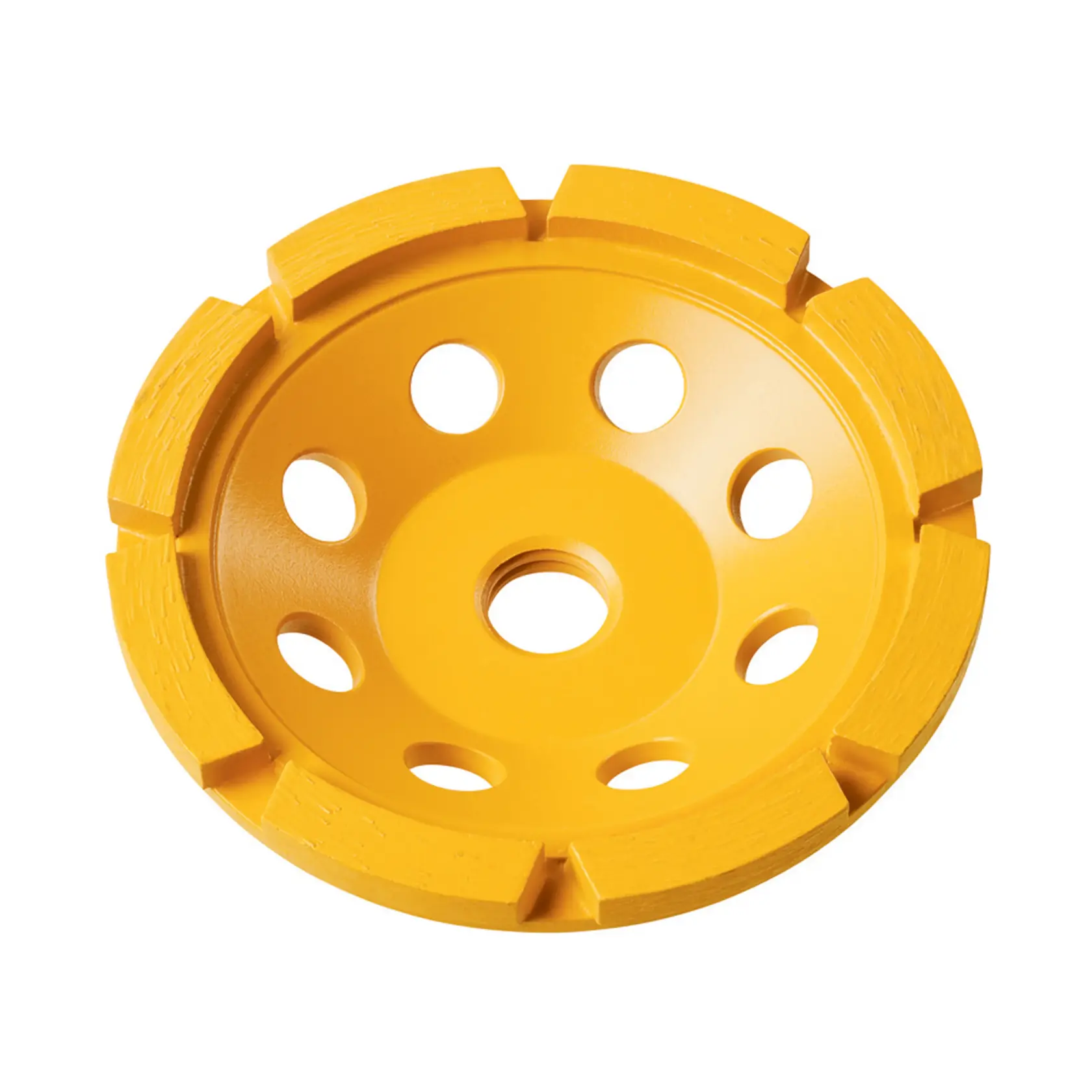 Graphic showing DEWALT XTREME Sub-Compact Series branding with the slogan 'Compact and Performance Packed' on a yellow background.