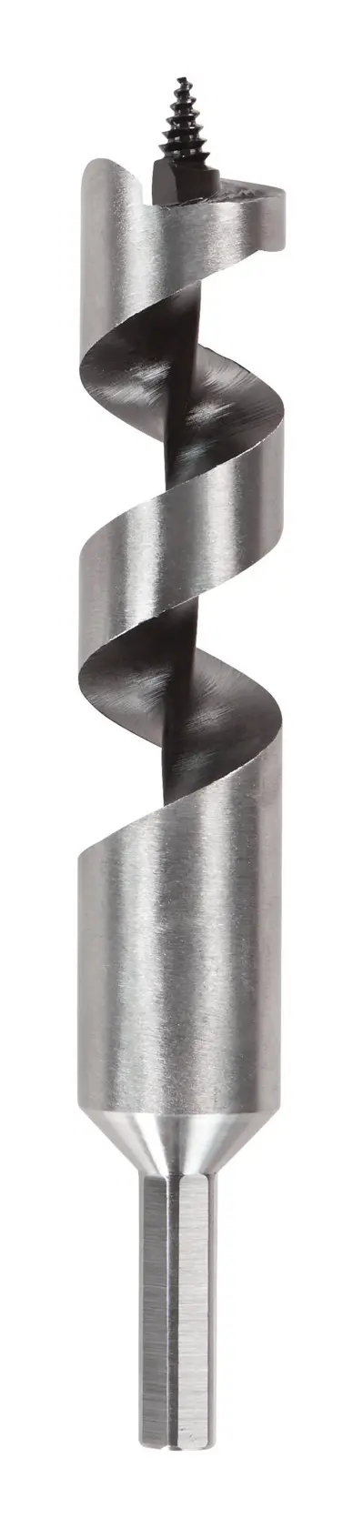 DEWALT auger drill bit for wood, SKUs DT4620 and DT4620-QZ. Silver spiral design, product photography.