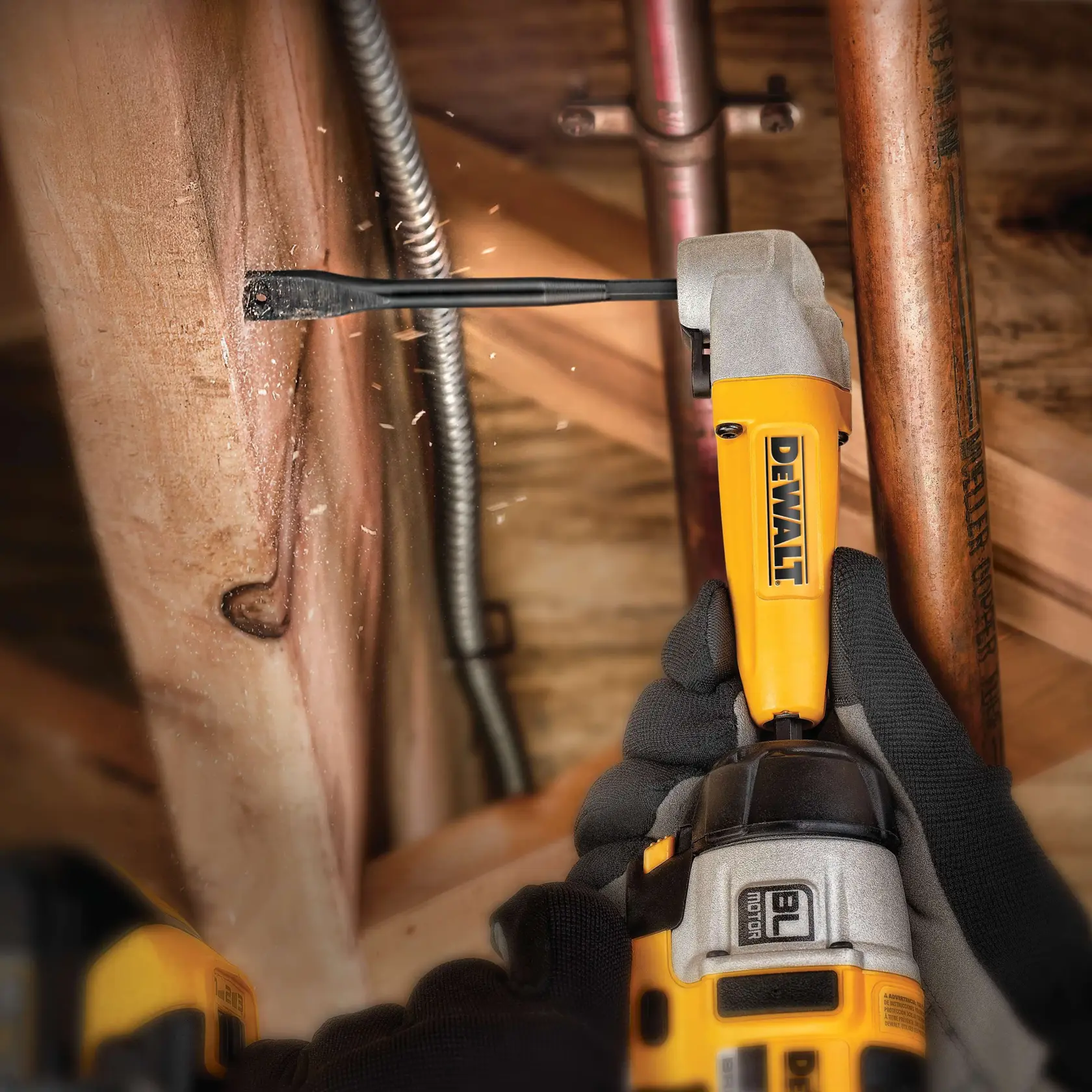 DEWALT® Extreme 30mm x 152mm Impact HEX FlatWood Drill Bit