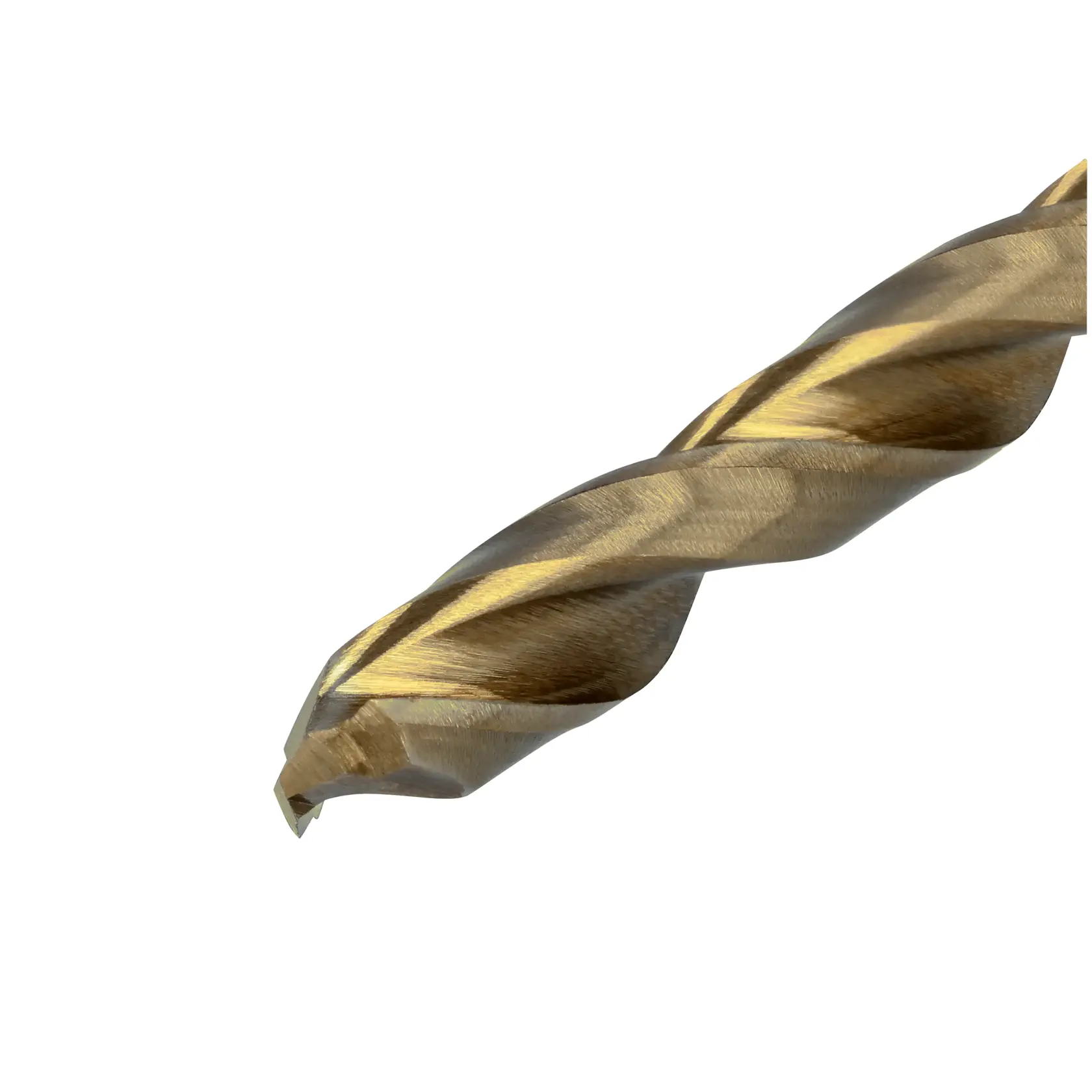 DEWALT drill bit DT4961, DT4961-QZ for photography, gold-colored cutting tip on white background.