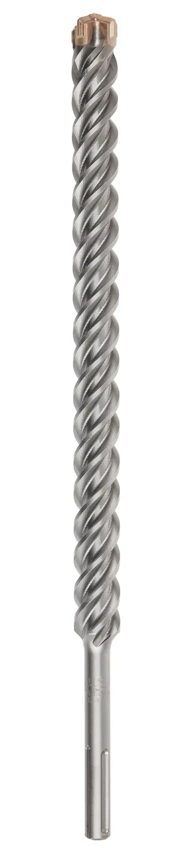 DEWALT drill bit DT60838-QZ, DT60838 for concrete, silver color, long and twisted, photography category.