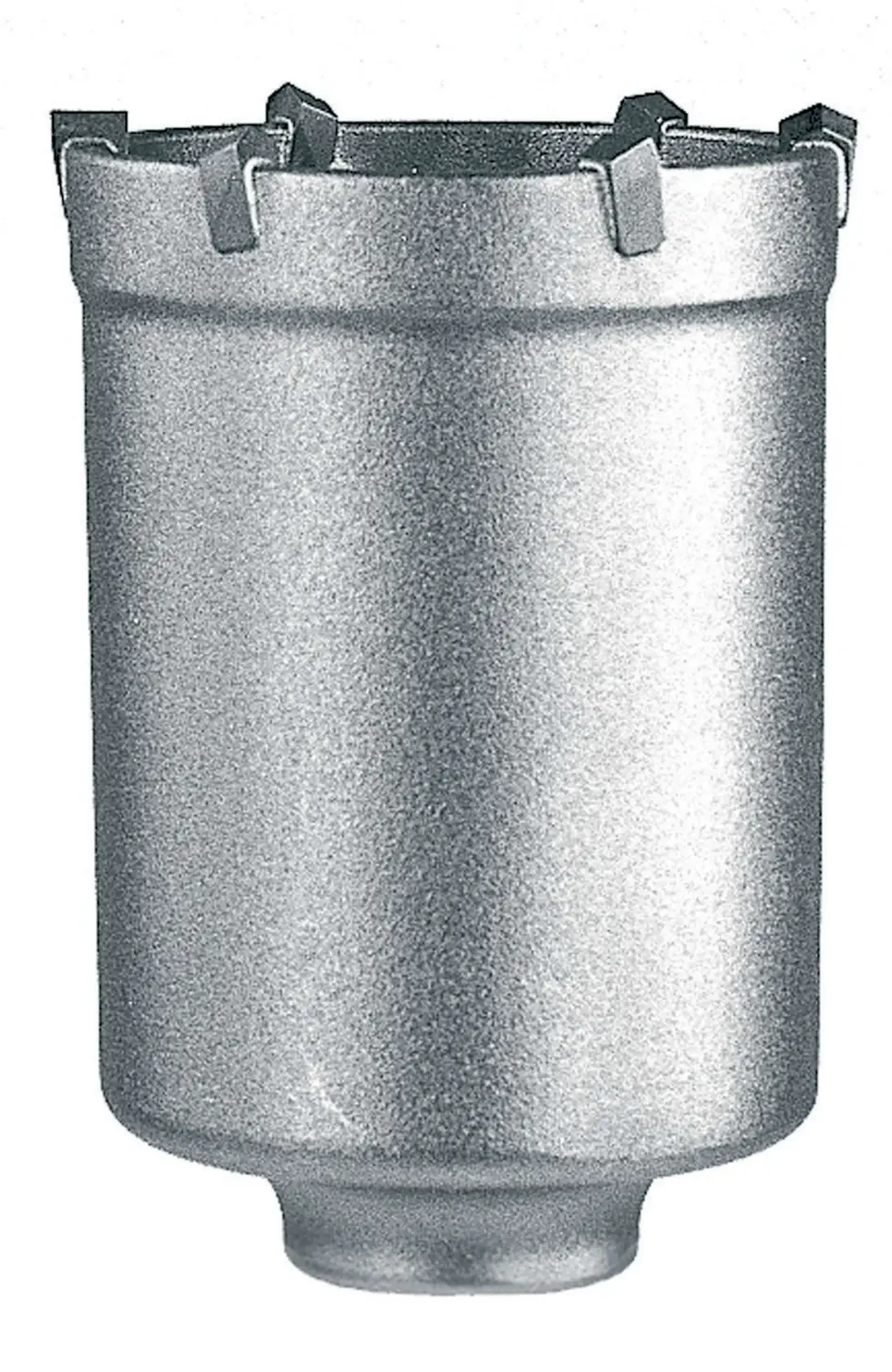 DEWALT core drill bit, silver, shown upright. SKUs: DT6762-QZ, DT6762. Photography product image.