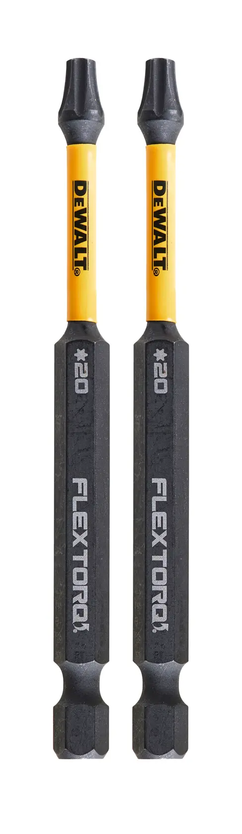 Graphic showing DEWALT XTREME Sub-Compact Series branding with the slogan 'Compact and Performance Packed' on a yellow background.