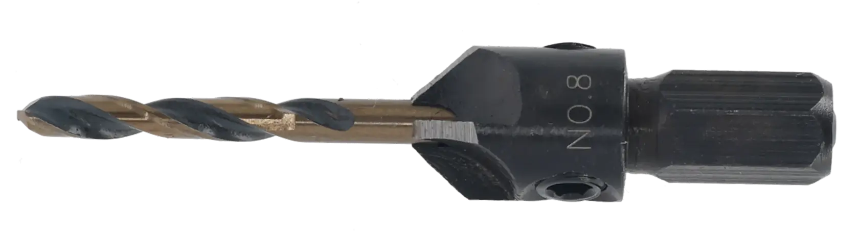 DEWALT DT70791 drill bit with countersink attachment, shown on a white background.