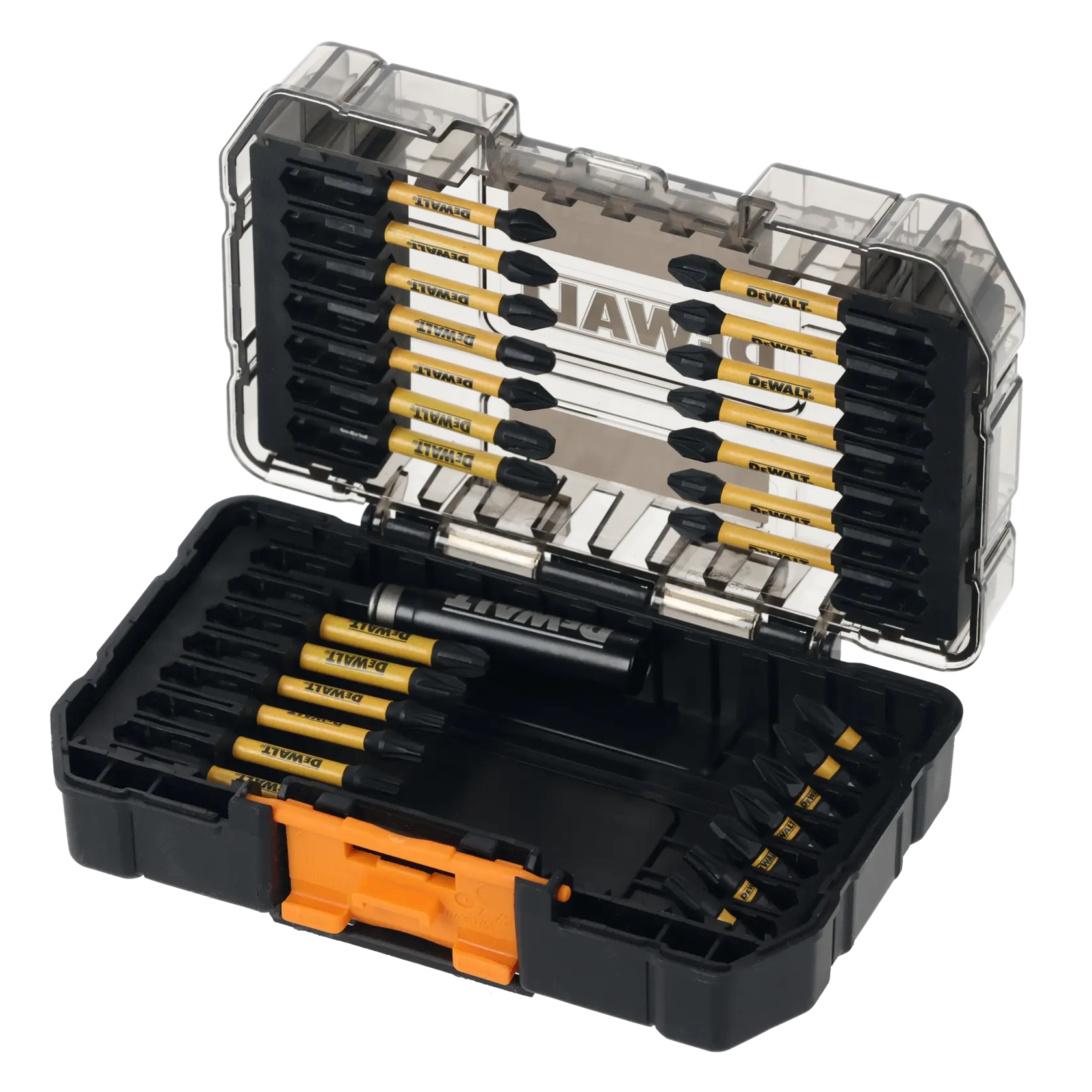 DEWALT® x McLaren F1 Team Extreme FLEXTORQ® Screw Driving Set With IMPACT READY® Drive Guide (28 pcs.)