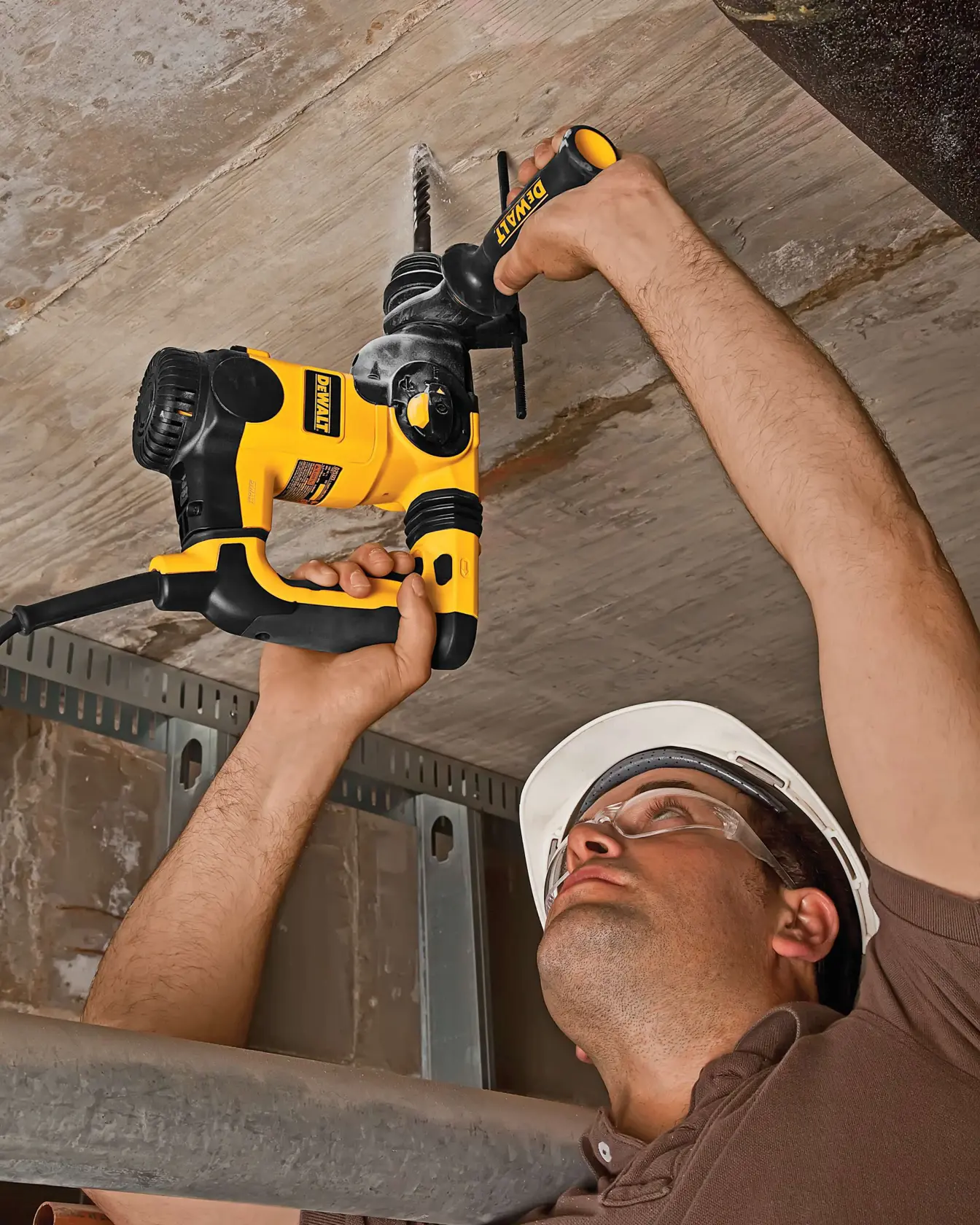 DEWALT® ELITE SERIES™ SDS Plus 14mm x 260mm Full Head Carbide 4-Cutter Drill Bit