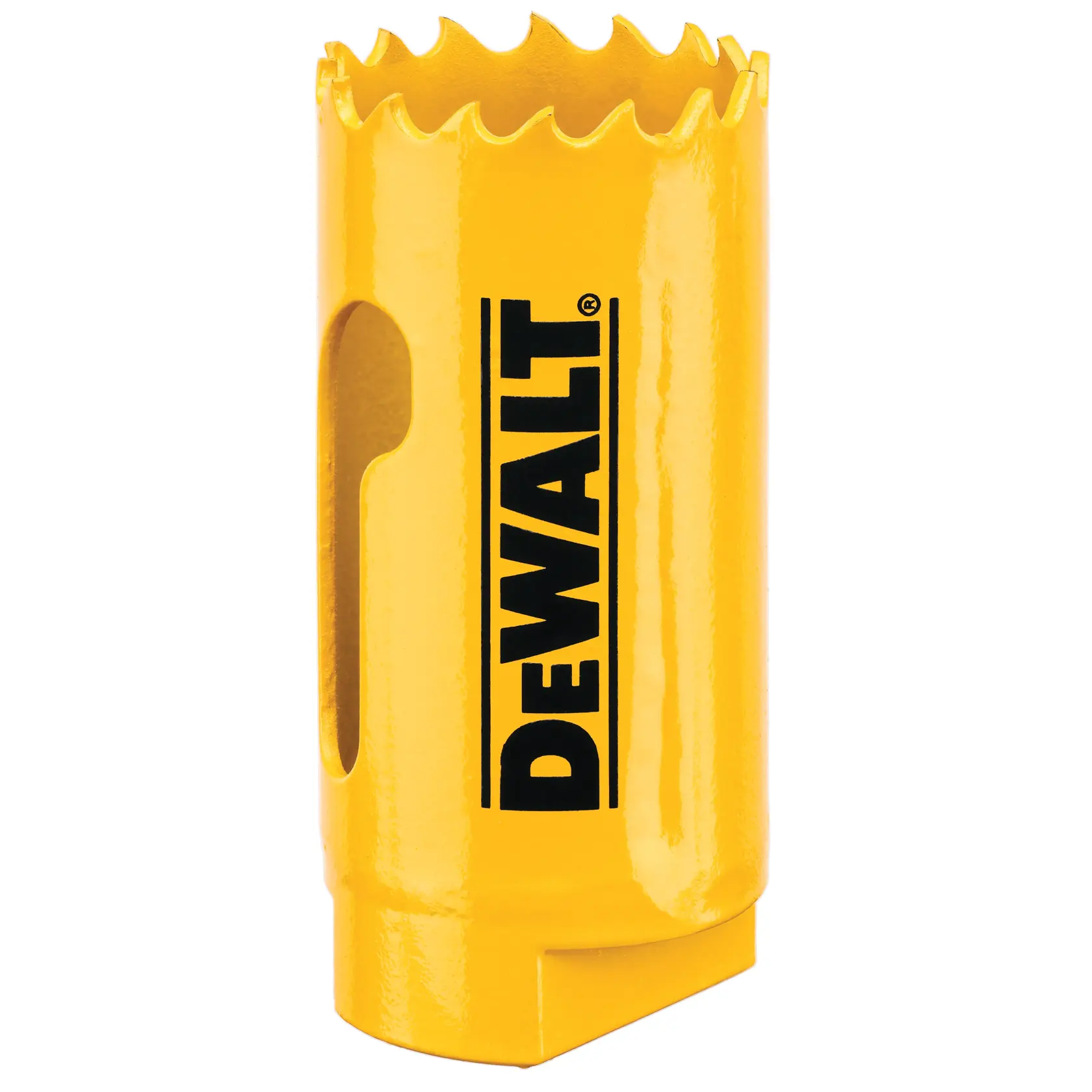 DEWALT yellow hole saw, SKUs DT90305, DT90305-QZ, product for photography category.