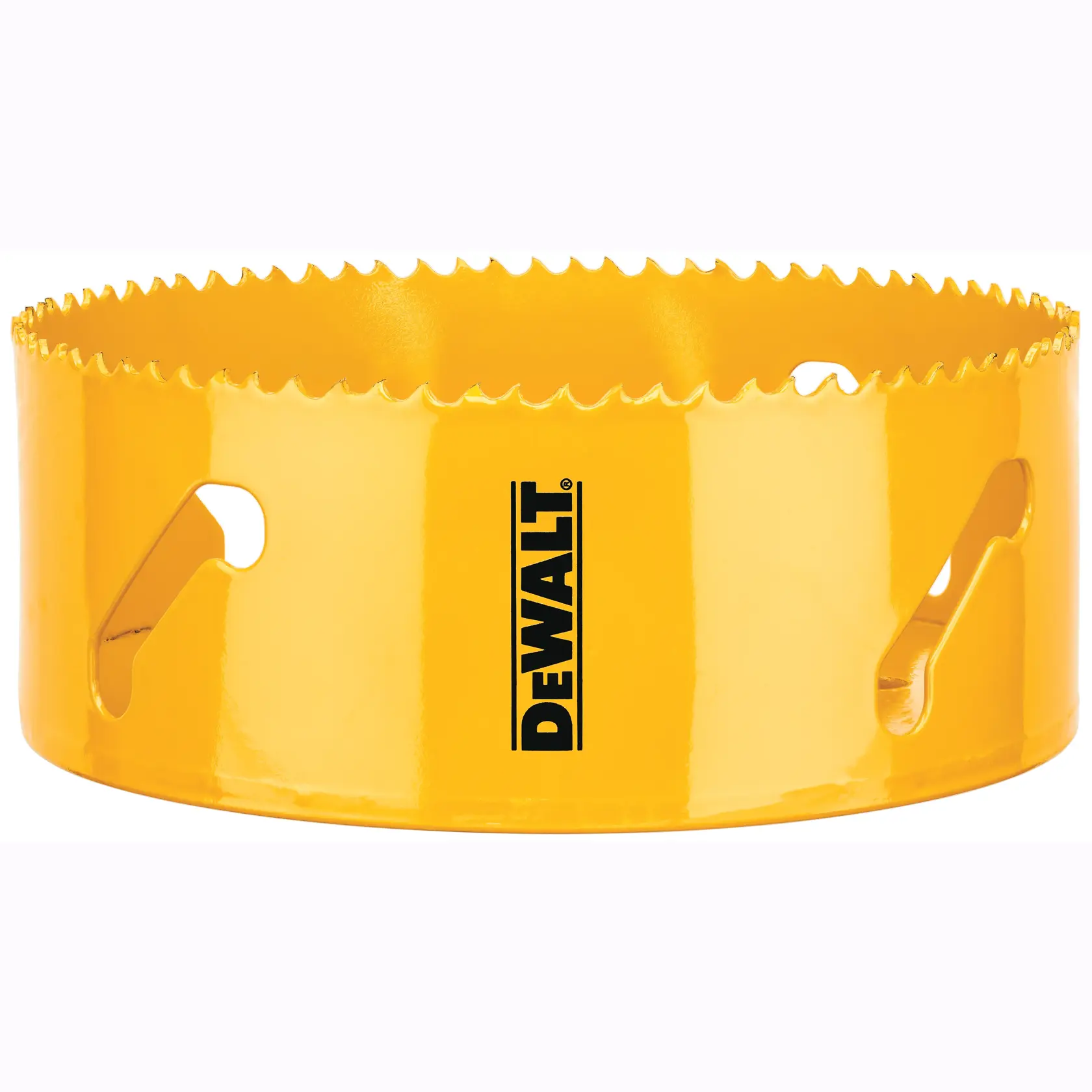 Graphic showing DEWALT XTREME Sub-Compact Series branding with the slogan 'Compact and Performance Packed' on a yellow background.