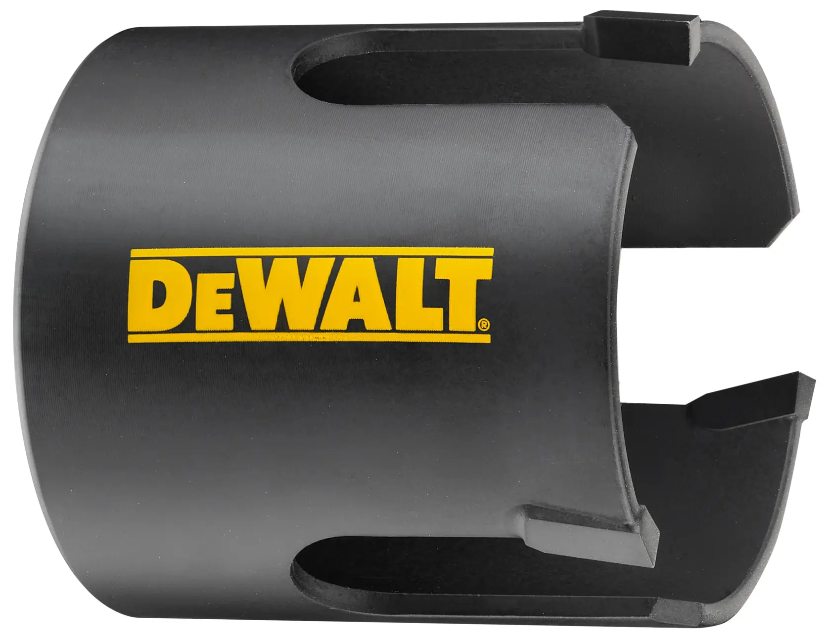 Graphic showing DEWALT XTREME Sub-Compact Series branding with the slogan 'Compact and Performance Packed' on a yellow background.