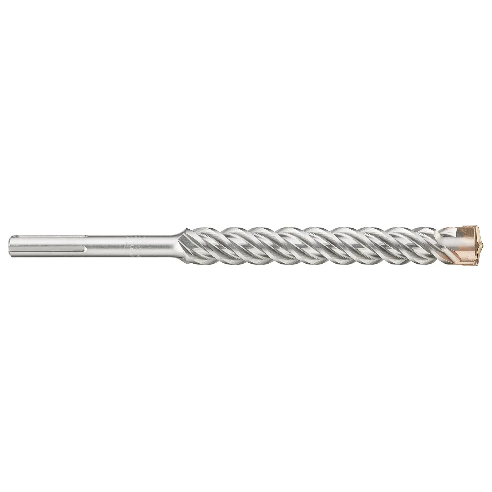 Metal drill bit with spiral flute and SDS shank, suitable for hammer drilling in masonry and concrete.