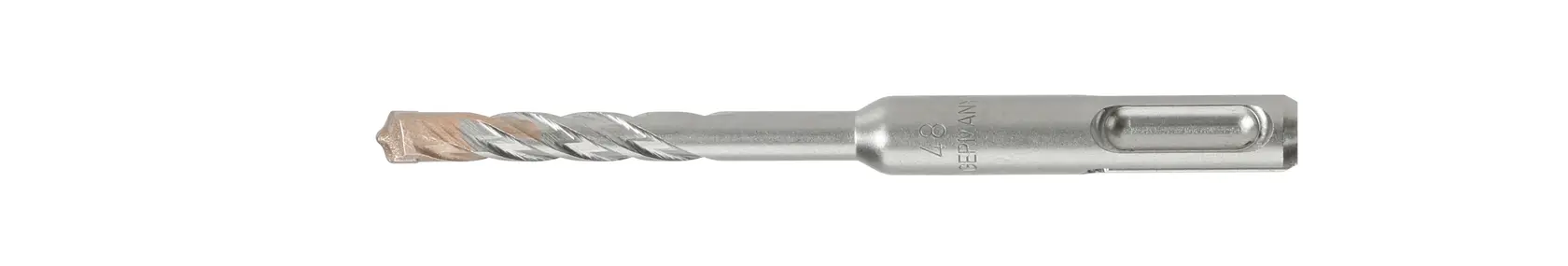 DEWALT DT9625 silver masonry drill bit with SDS-Plus shank shown on white background.