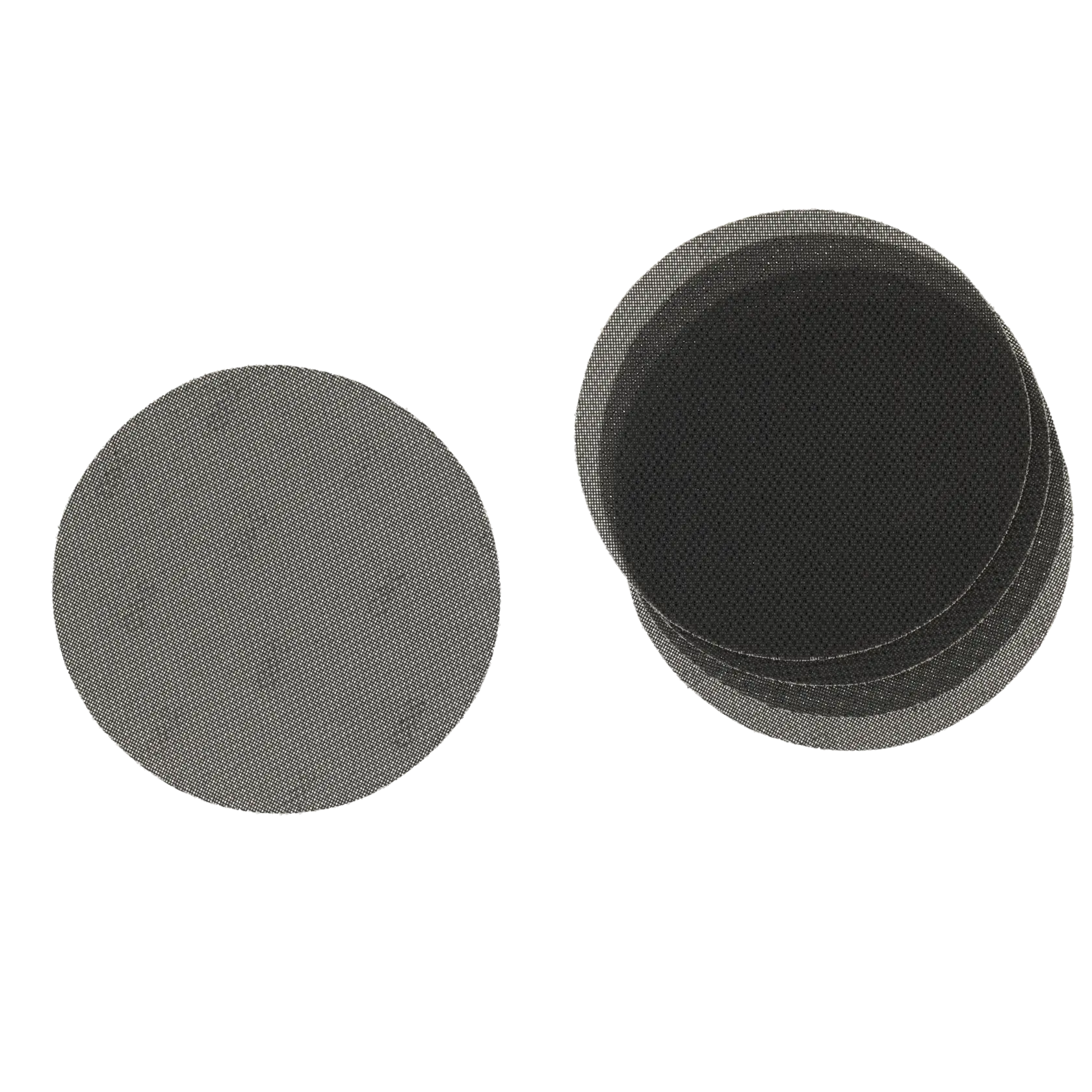 DEWALT sanding mesh discs DTM8683-QZ, DTM8683. Round, black, used for photography tools.