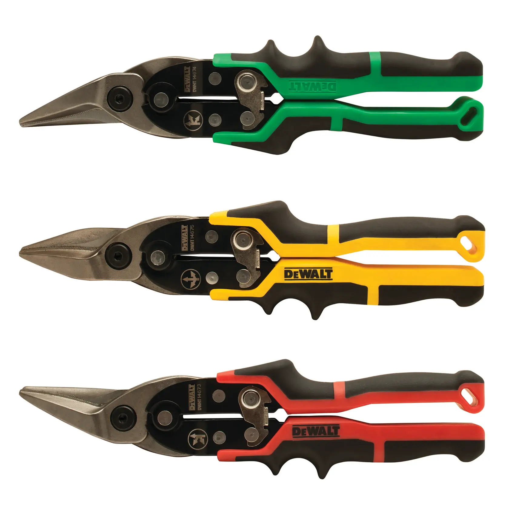 DEWALT® ERGO Aviation Snips (3 Pk)