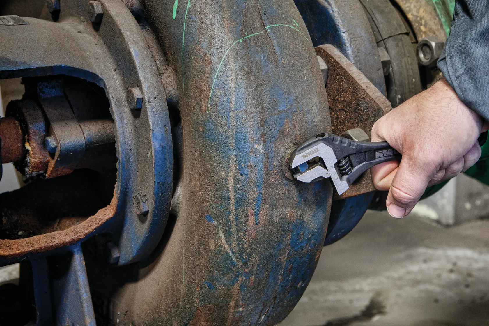 DEWALT® 8 in. All Steel Adjustable Wrench
