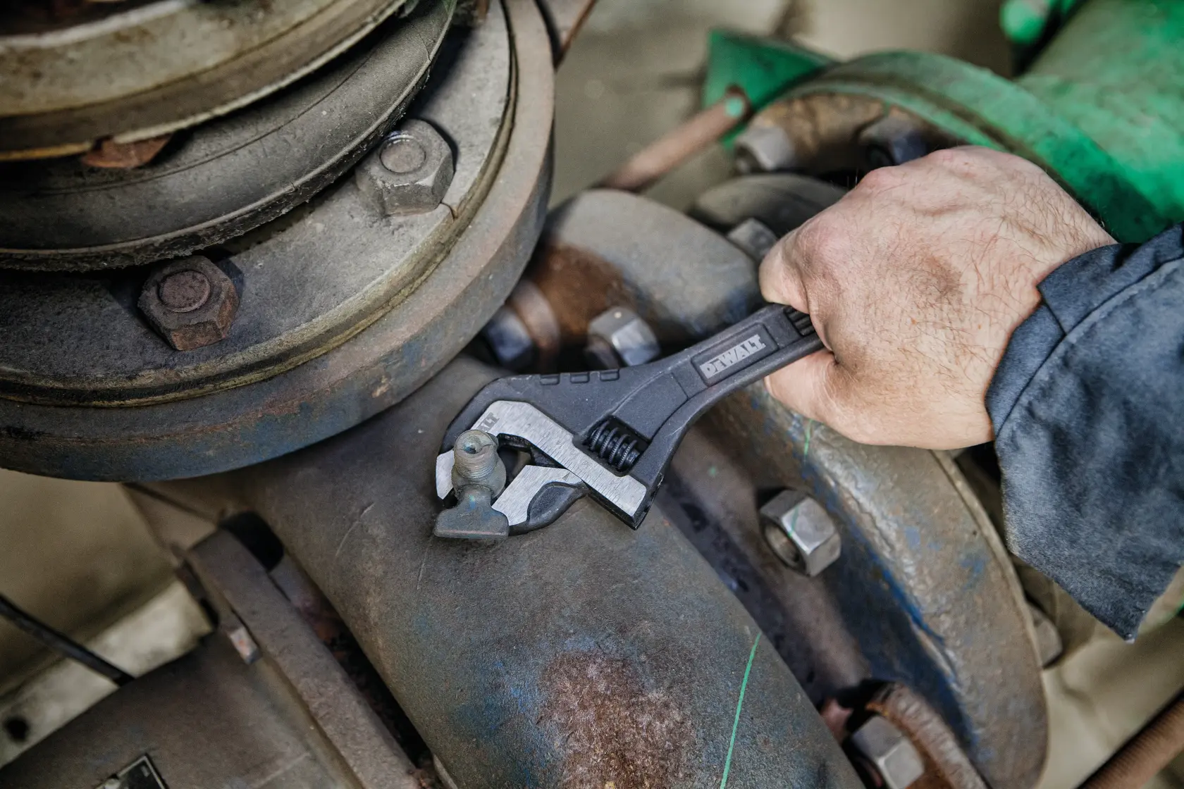 DEWALT® 10 in. All Steel Adjustable Wrench