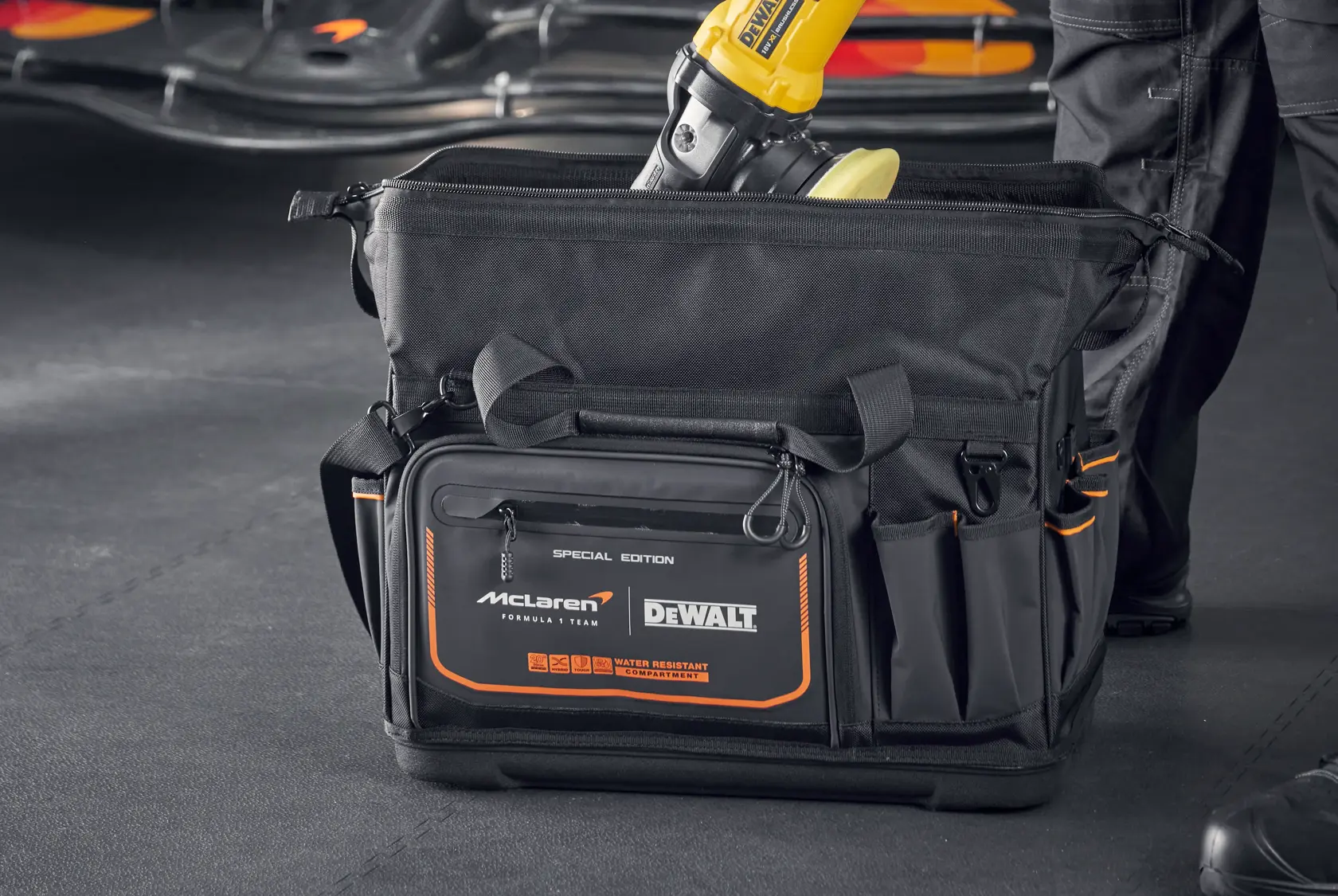DEWALT® x McLaren F1 Team 20in. Pro Tool Bag