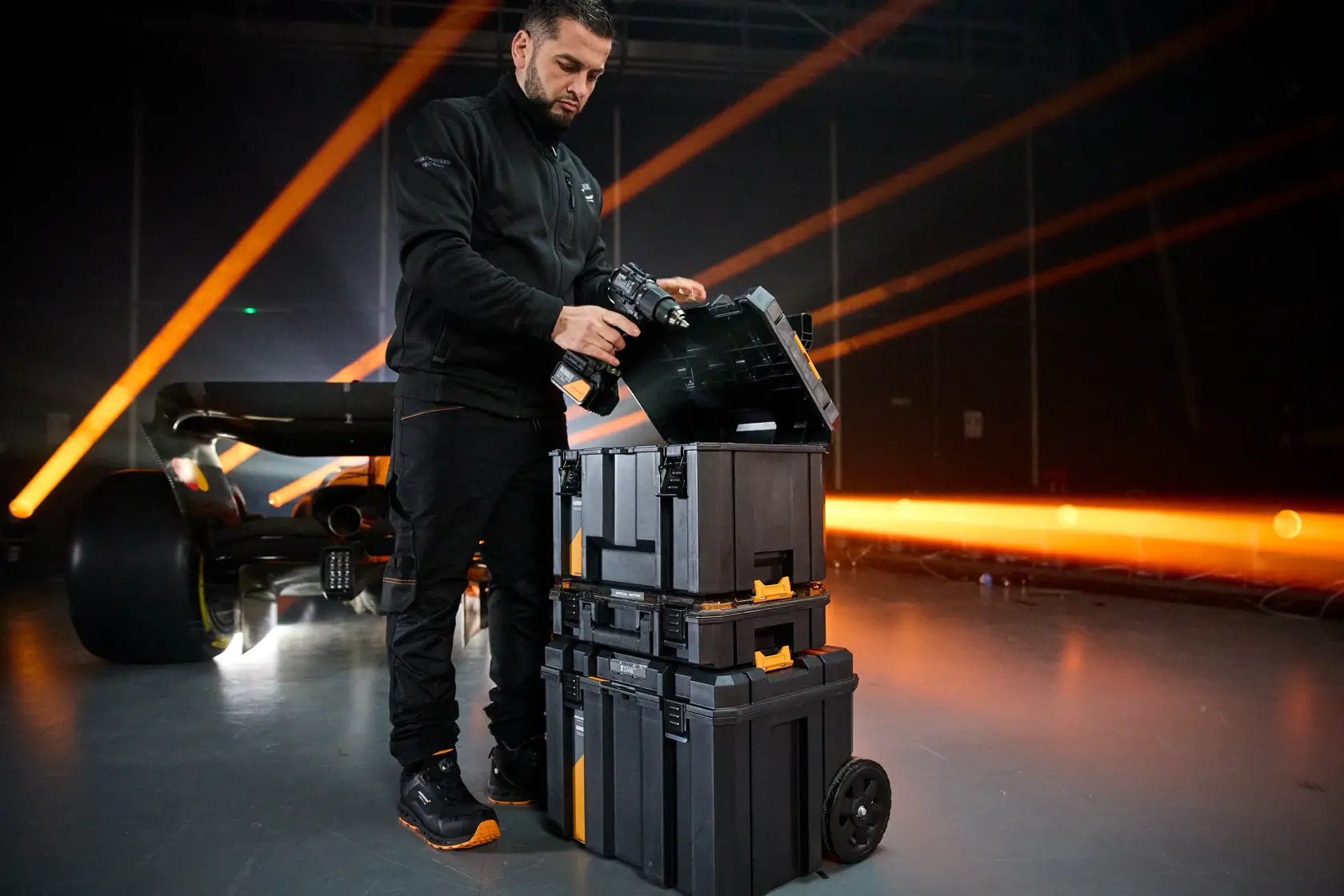 DEWALT® x McLaren F1 Team T STAK™ 3-in-1 Tower
